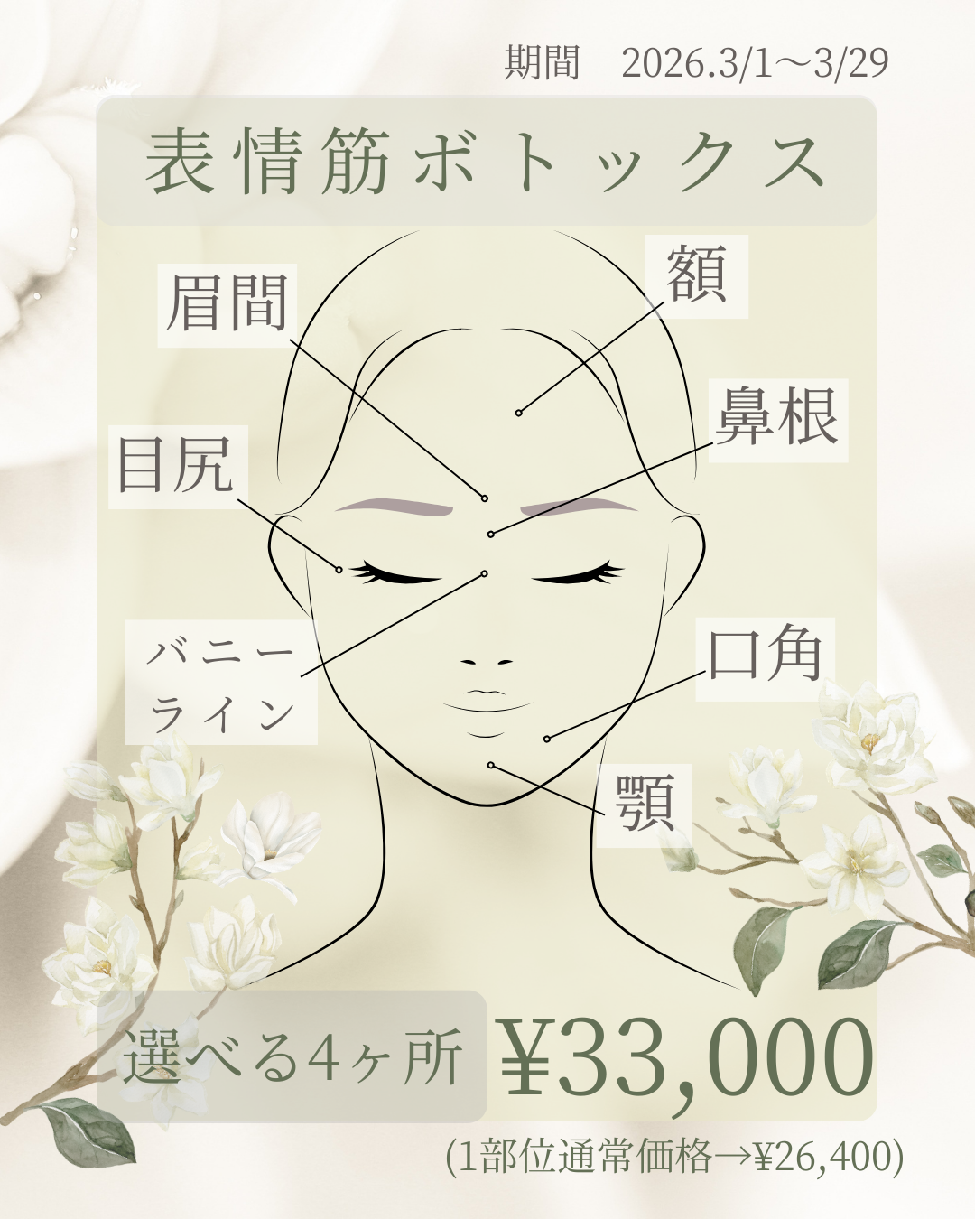 3月キャンペーン